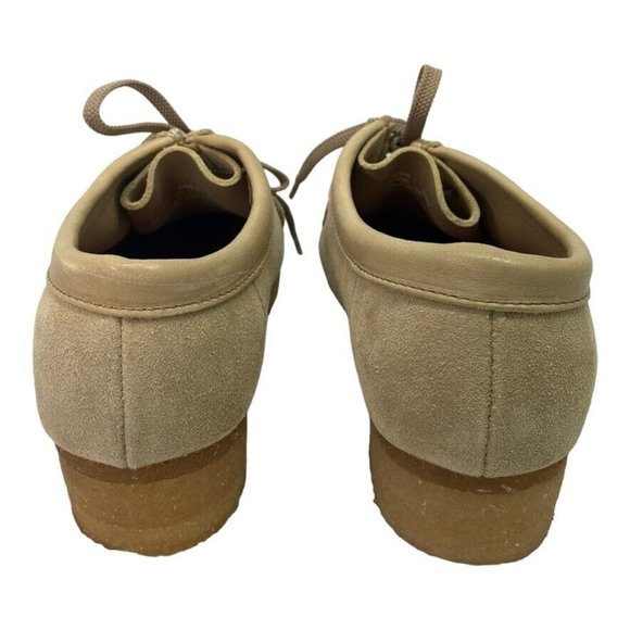 PB10 Clarks Original Suede Wallabee Natural Crepe Soles Women's 6M - Picture 5 of 8